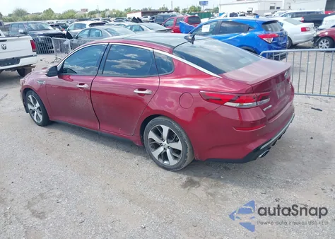 2019 Kia Optima S из США, поврежденный, VIN 5XXGT4L36KG355596